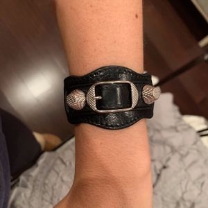 Balenciaga leather bracelet